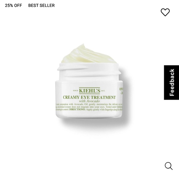 Brand new NWT Kiehls Avocado Eye Cream - Picture 1 of 4
